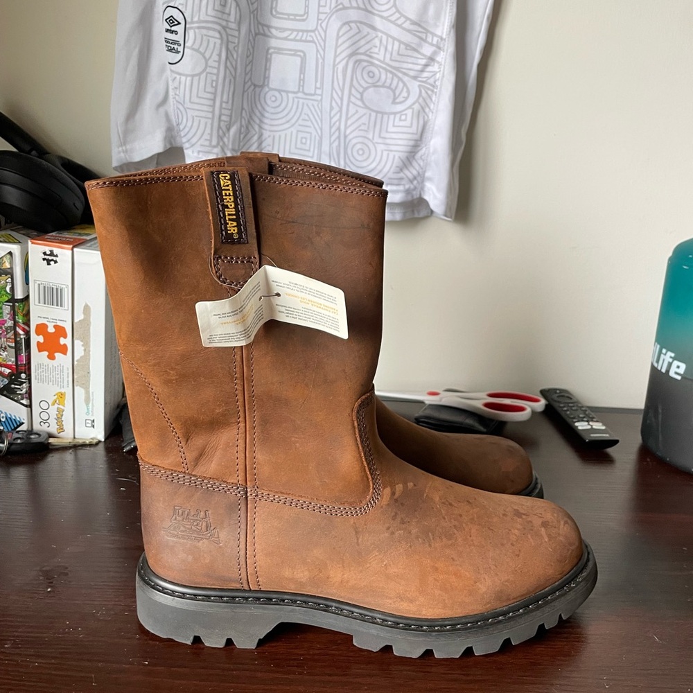 Caterpillar Revolver Steel Toe Work Boots BNWT